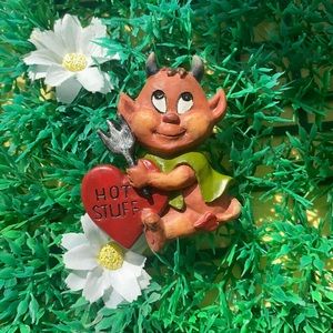 Vintage Hot Stuff Magnet